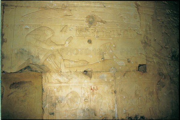 Abydos, Scène des mystères d'Osiris