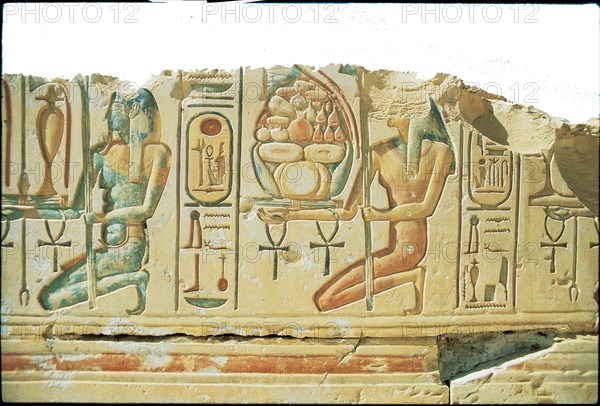 Abydos, Nile gods