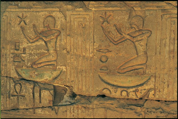 Abydos, Les initiés vénèrent l'étoile à cinq branches