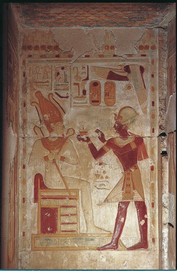 Abydos, Osiris et le Pharaon