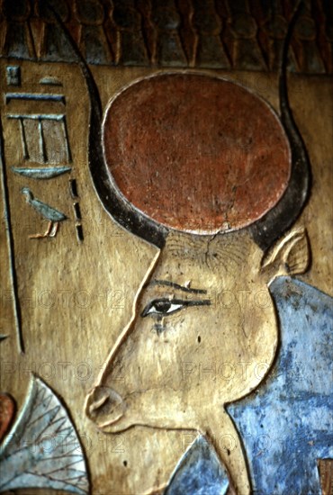Tombe de Ramsès III, la déesse Hathor