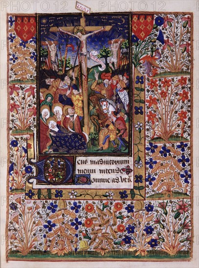 Manuscript of the Hours of Rohan-Montauban : The Crucifixion