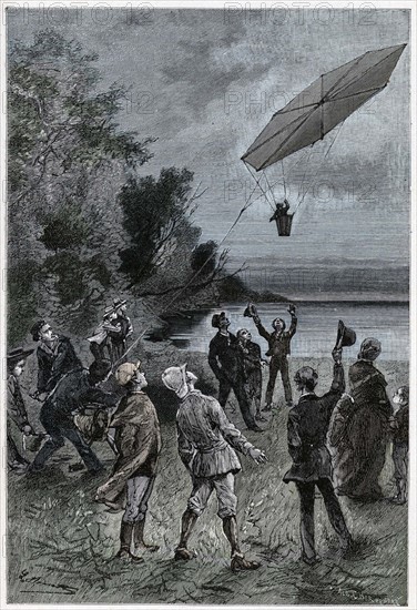 Jules Verne, "Deux ans de vacances", illustration