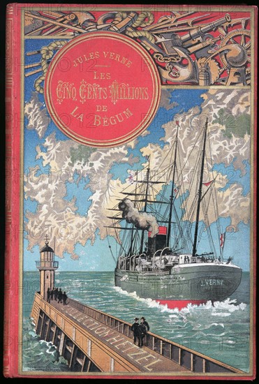 Jules Verne, 'The 500 Millions of the Begum', cover