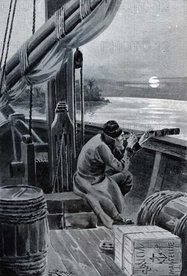 Jules Verne, "Hector Servadac", illustration