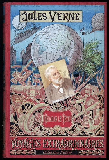 Jules Verne, "Kéraban-le-Têtu", couverture