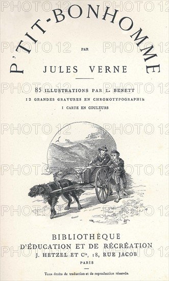 Jules Verne, Flyleaf of 'Foundling Mick'