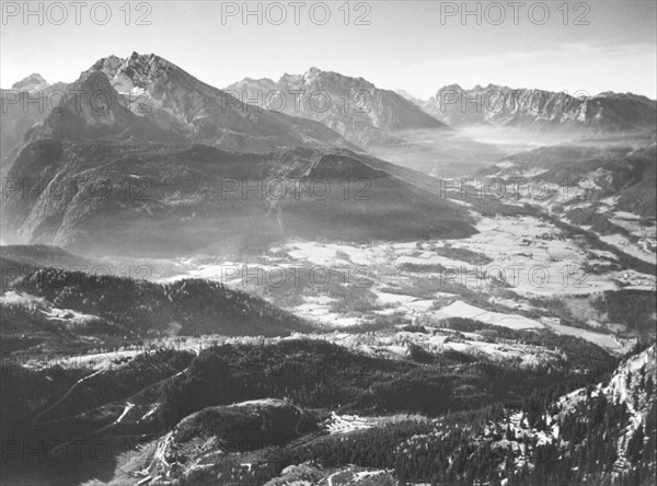 Le Nid d'Aigle (Berghof), résidence d'Adolf Hitler à Berchtesgaden