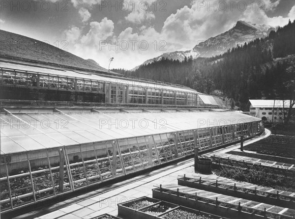 Le Nid d'Aigle (Berghof), résidence d'Adolf Hitler à Berchtesgaden : les serres