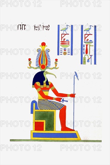 Thout, Thoth twice as large