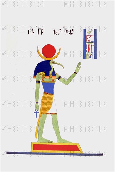 Thout, Thoth twice as large