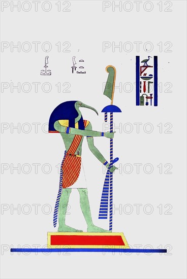 Thout, Thoth twice as large