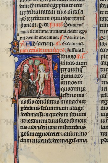 Bishop Zosimus and the naked woman