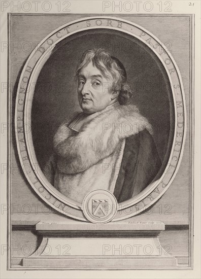 Edelinck, (d'après) Vivien, Nicolas Blampignon