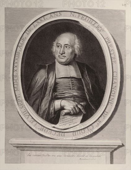 Nicolas Feuillet, Edelinck