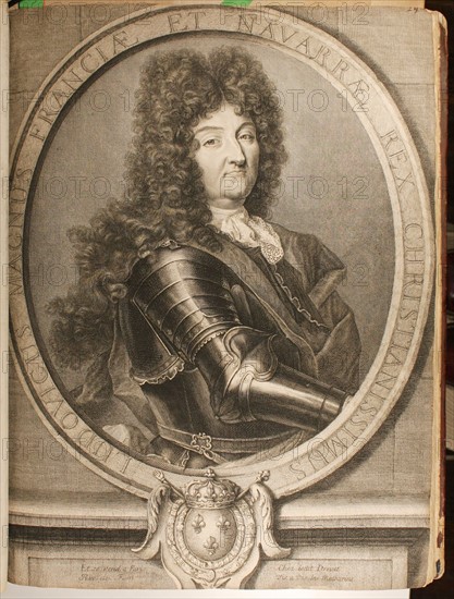 (d'après) Rigaud, Louis XIV
