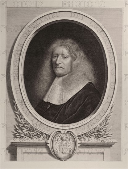 Masson, (d'après Mignard), Guillaume de Brisacier