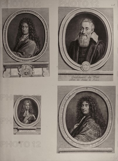 Antoine de Courtin, Guillaume du Vair, Jacques II, Jean Henry d'Anglebert