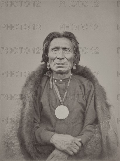 Portrait of 'Red Indian' Chief Yellow Smoke