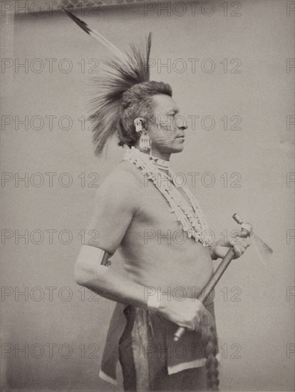 Portrait of 'Red Indian' Hard Chief