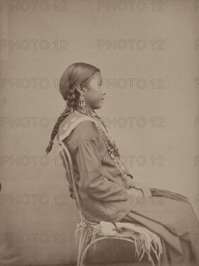 Portrait of 'Red Indian' Mik-Tekhe