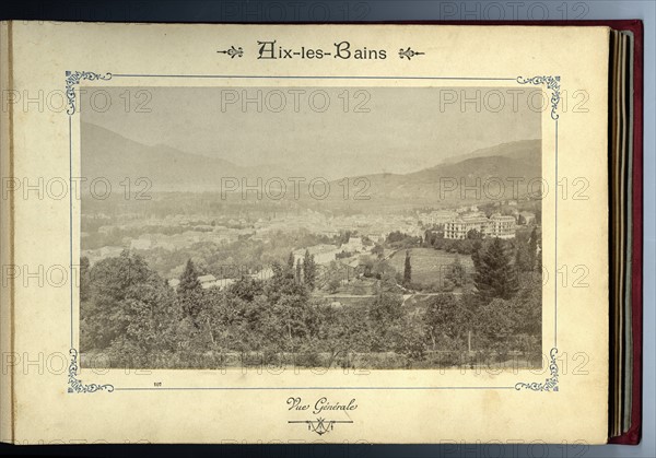 Aix-les-Bains : vue générale