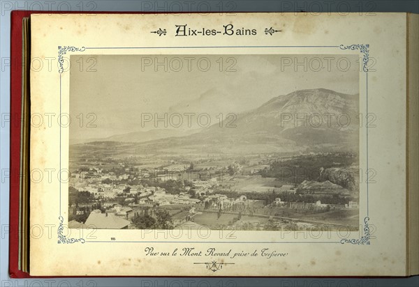 Aix-les-Bains : vue sur le Mont Revard prise de Tresserve