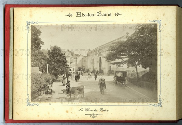 Aix-les-Bains : la place des Bains