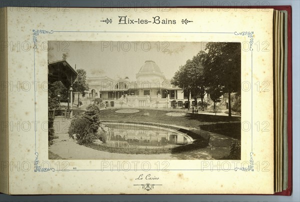 Façade du casino d'Aix-les-Bains