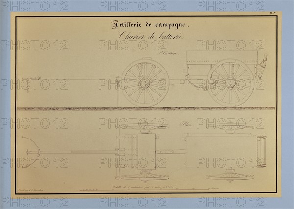 Traité d'artillerie : Chariot de batterie