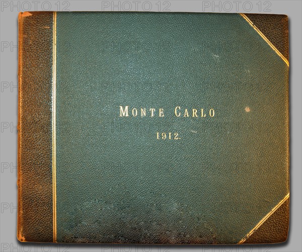 Album de voyage d'une famille anglaise à Monte Carlo en 1912