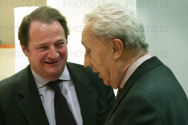 Pierre Charon et Marc Fumaroli