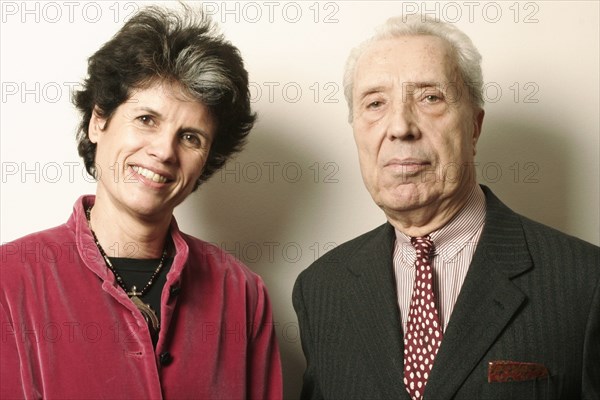 Valérie-Anne Giscard d'Estaing et Marc Fumaroli
