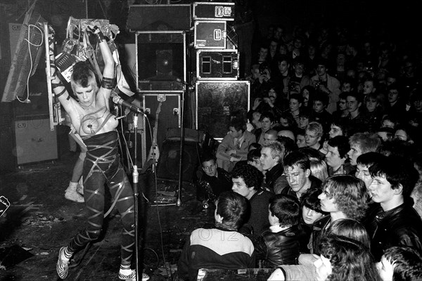 The Plasmatics performing in Hamburg, 1981