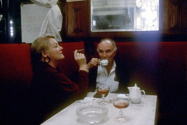 Michel Piccoli and Marianne Sägebrecht, 1989