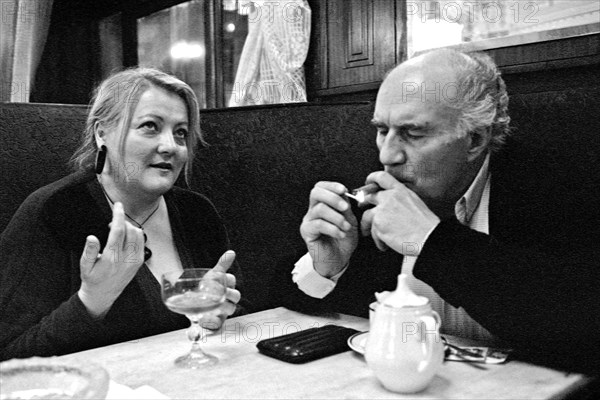 Michel Piccoli and Marianne Sägebrecht, 1989