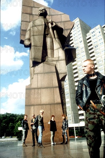 Reportage Punks from East Berlin, 1982