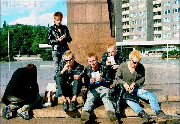 Reportage Punks Berlin-Est, 1982