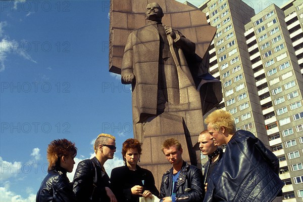 Reportage Punks Berlin-Est, 1982