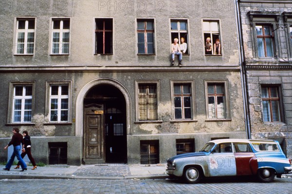 Reportage Punks from East Berlin, 1982