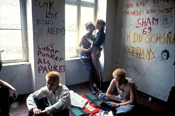 Reportage Punks Berlin-Est, 1982