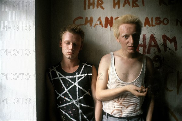 Reportage Punks from East Berlin, 1982