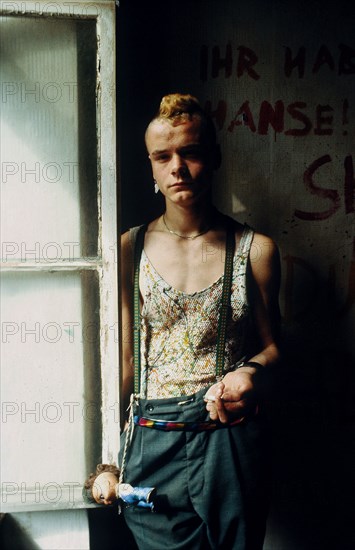 Reportage Punks from East Berlin, 1982