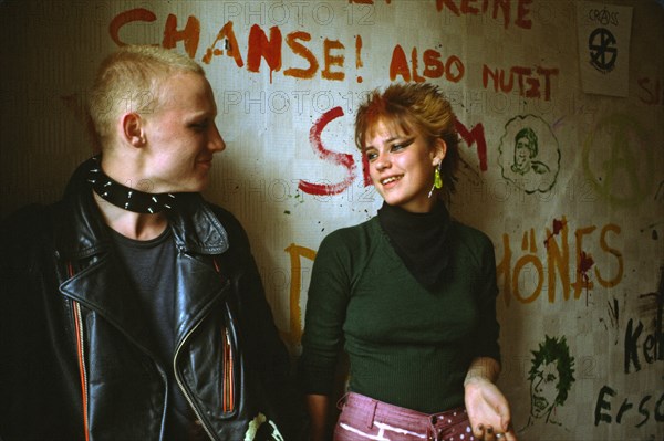 Reportage Punks from East Berlin, 1982