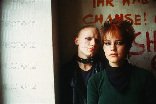 Reportage Punks from East Berlin, 1982