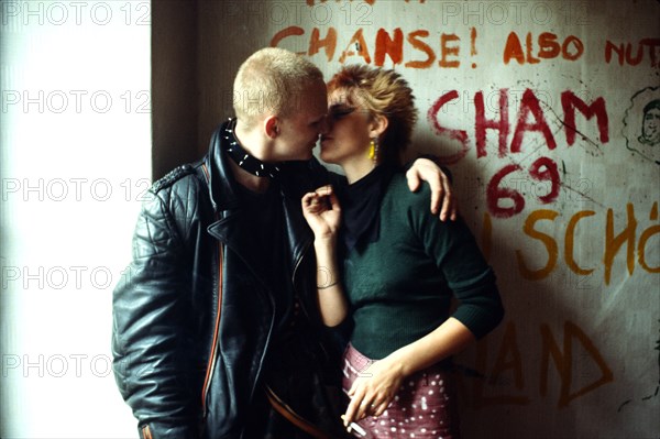 Reportage Punks from East Berlin, 1982