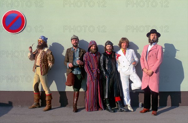 British rock band Jethro Tull, 1982