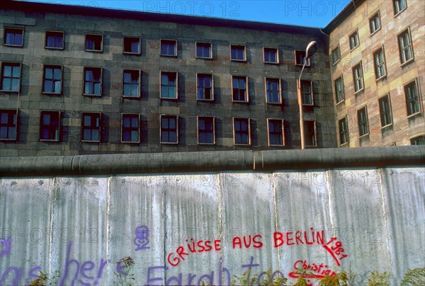 The Wall, West-Berlin, 1984