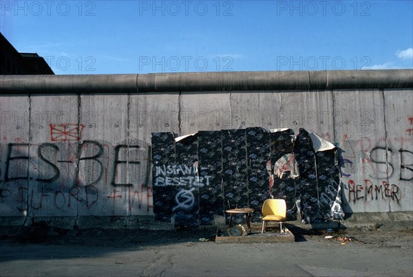 The Wall, West-Berlin, 1984