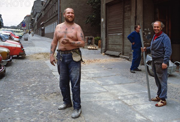 Rues de Berlin-Est, 1982